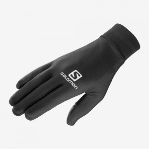 Salomon Pulse Glove U Férfi Kesztyű Fekete | 86495-CLGY